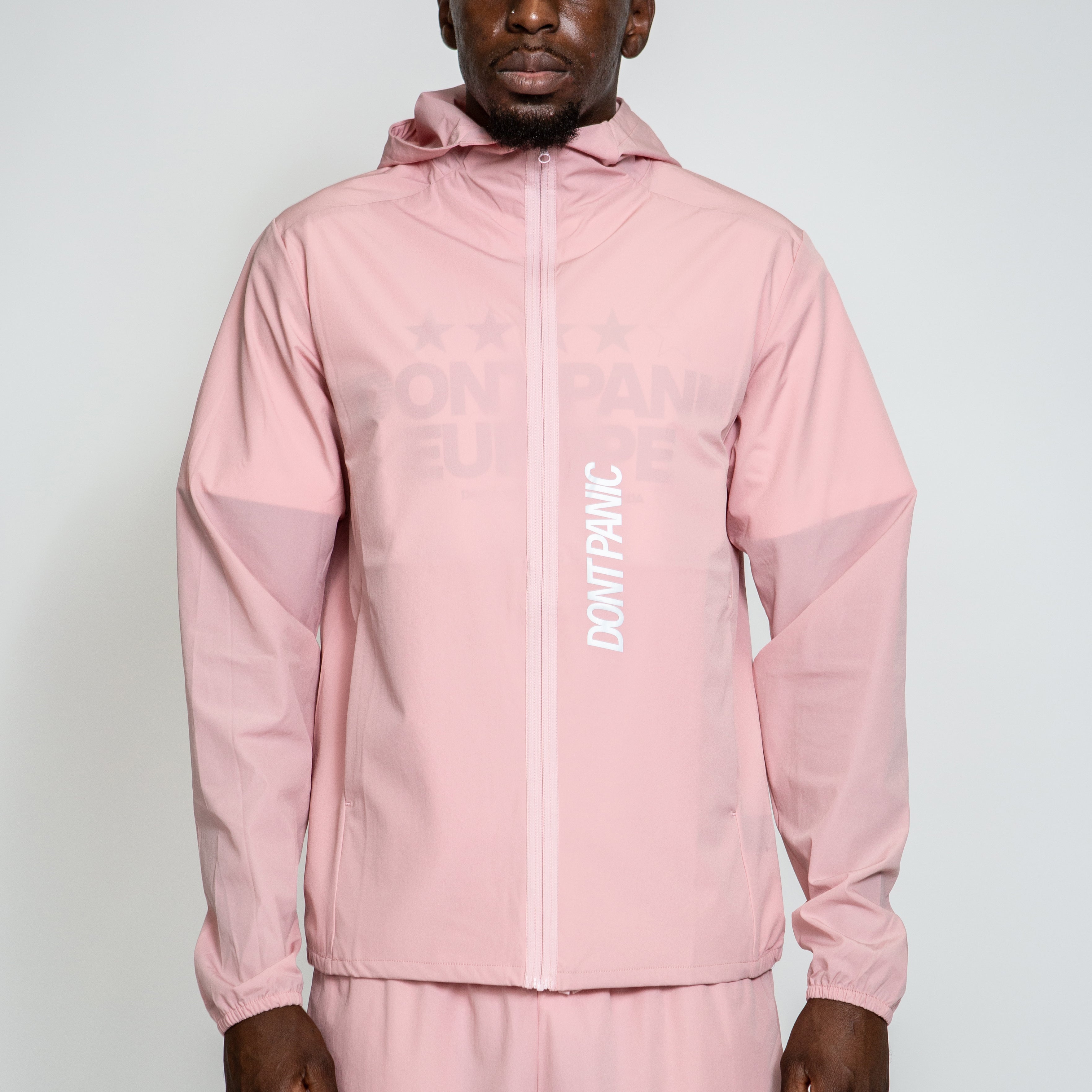 DONT PANIC SPORTS JACKET PINK