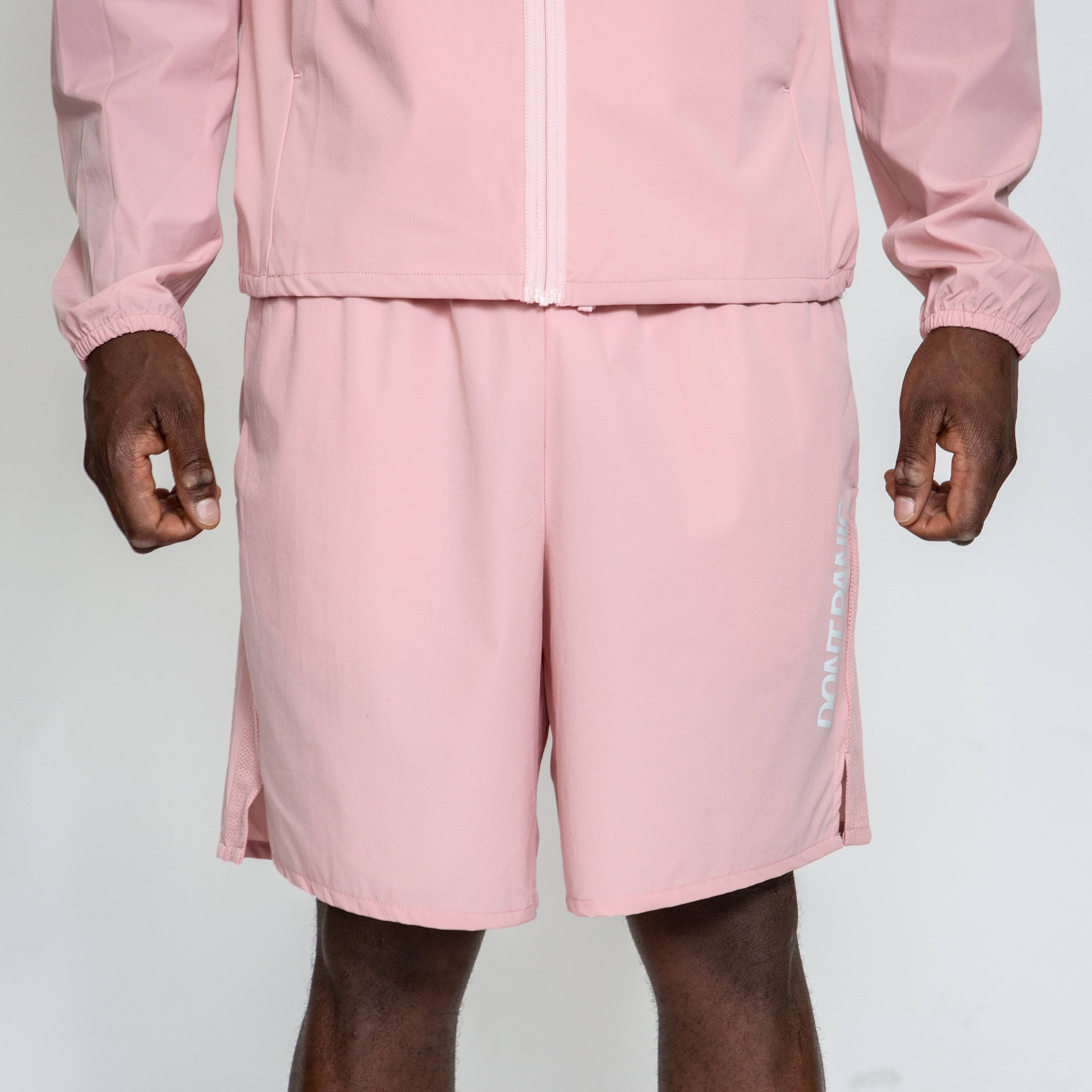 DONT PANIC SPORTS SHORTS PINK