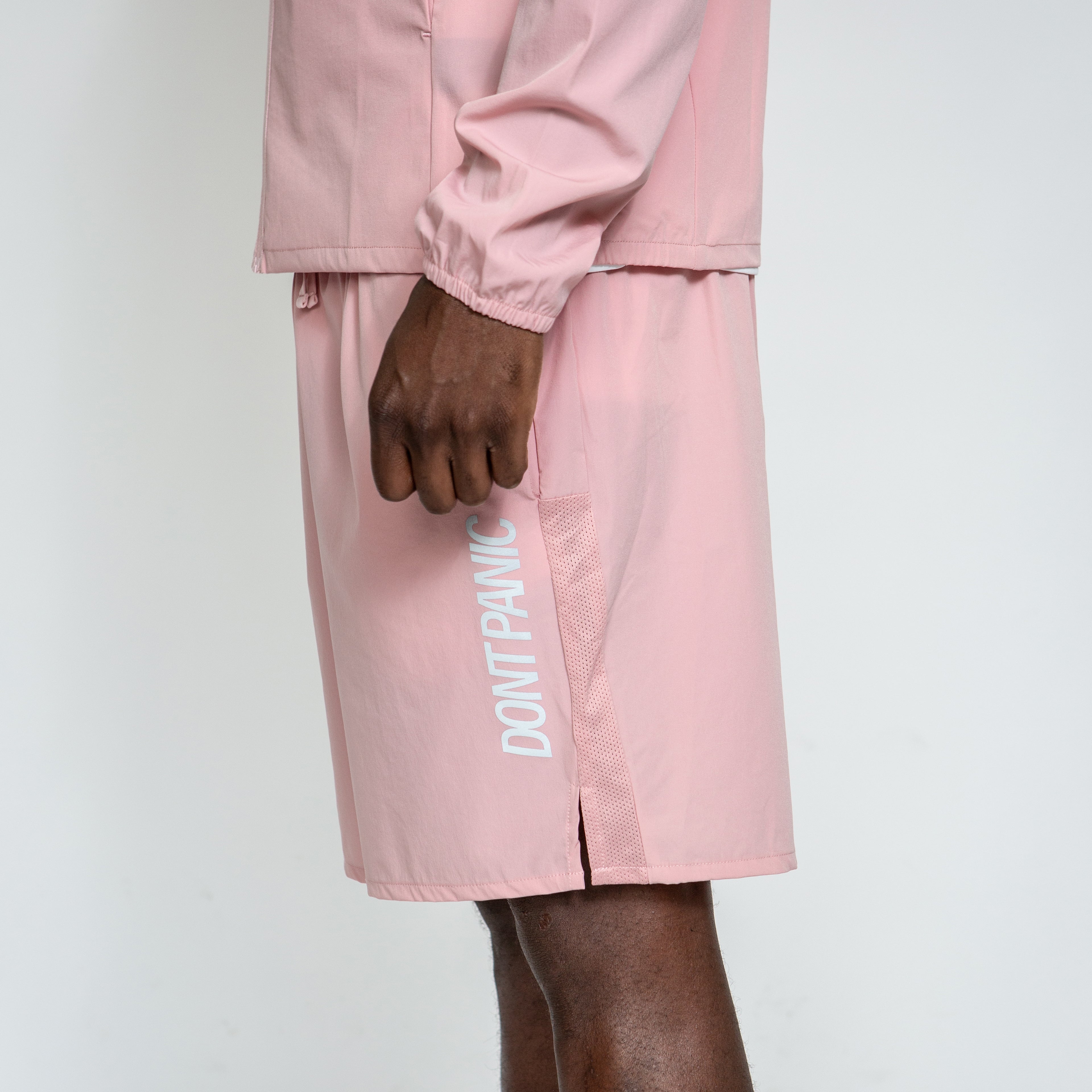 DONT PANIC SPORTS SHORTS PINK