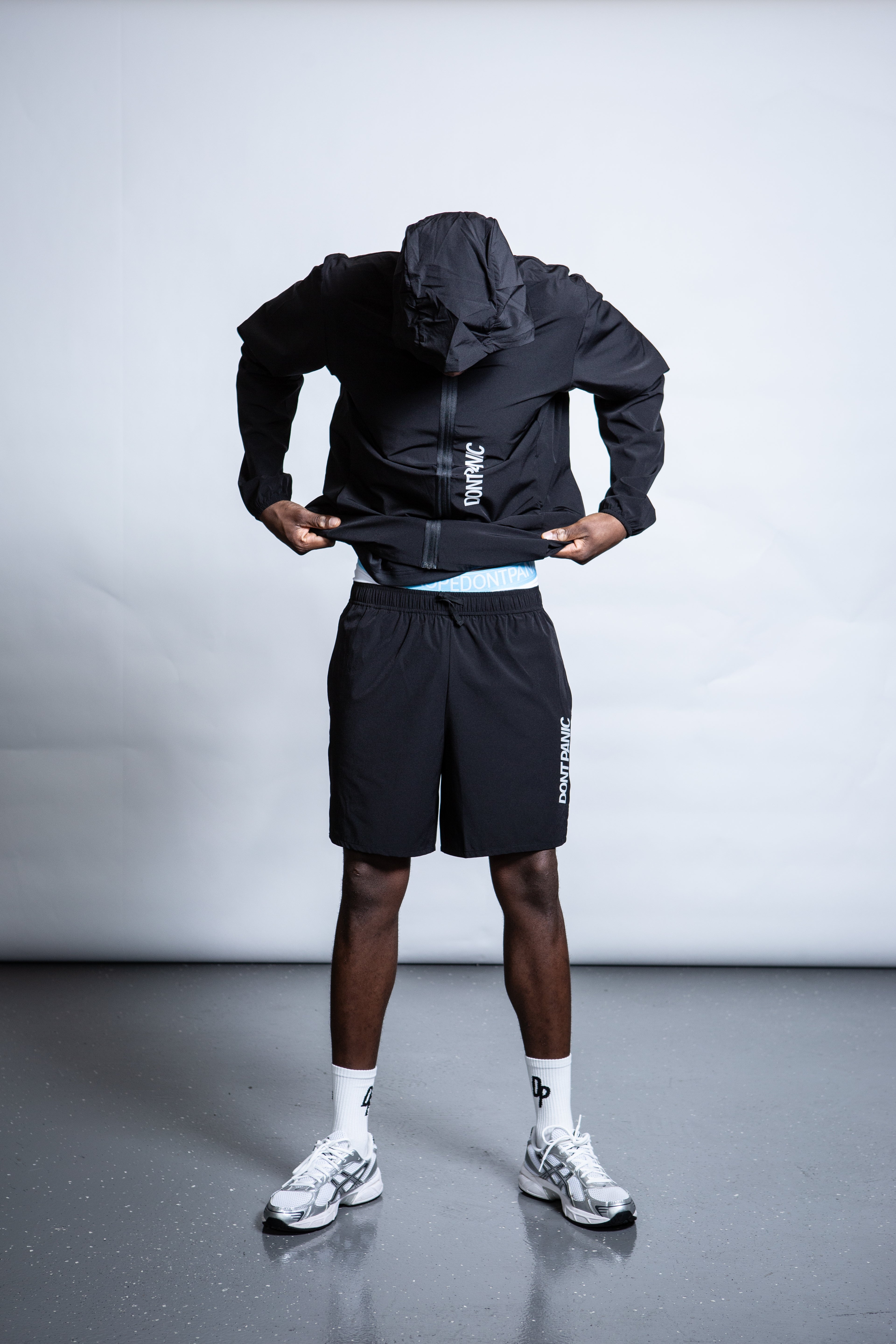 DONT PANIC SPORTS JACKET BLACK