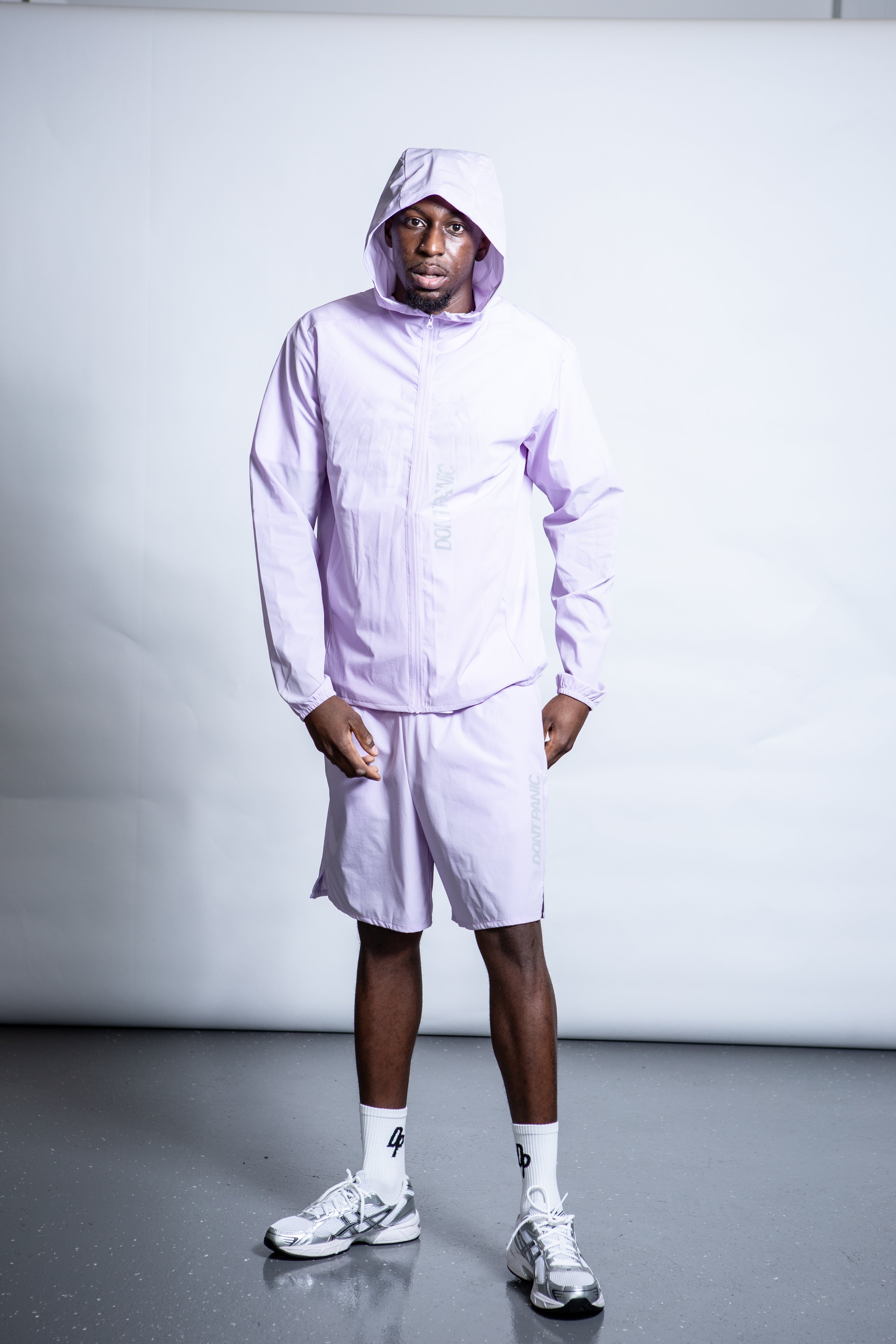 DONT PANIC SPORTS SHORTS LILA