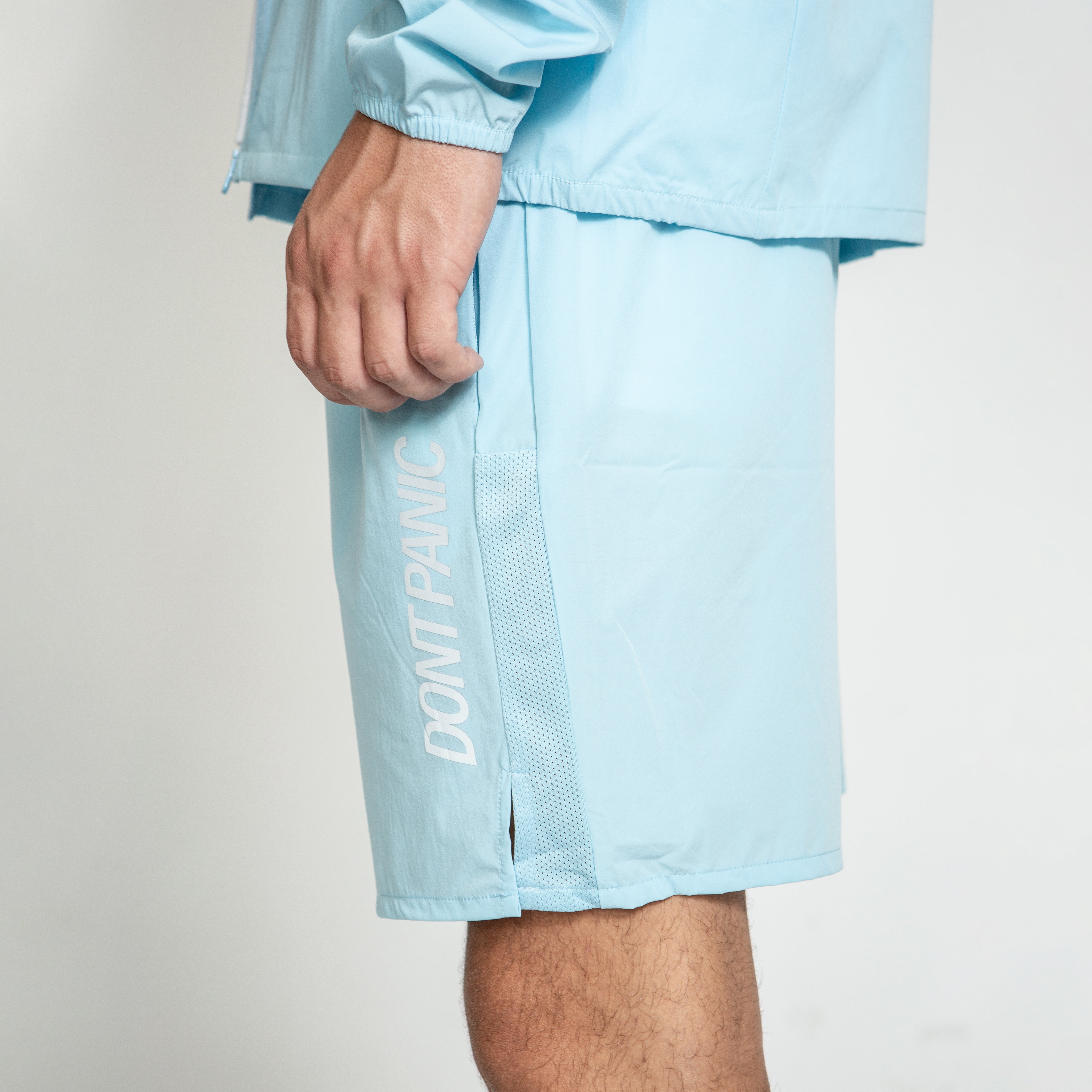 DONT PANIC SPORTS SHORTS BLUE