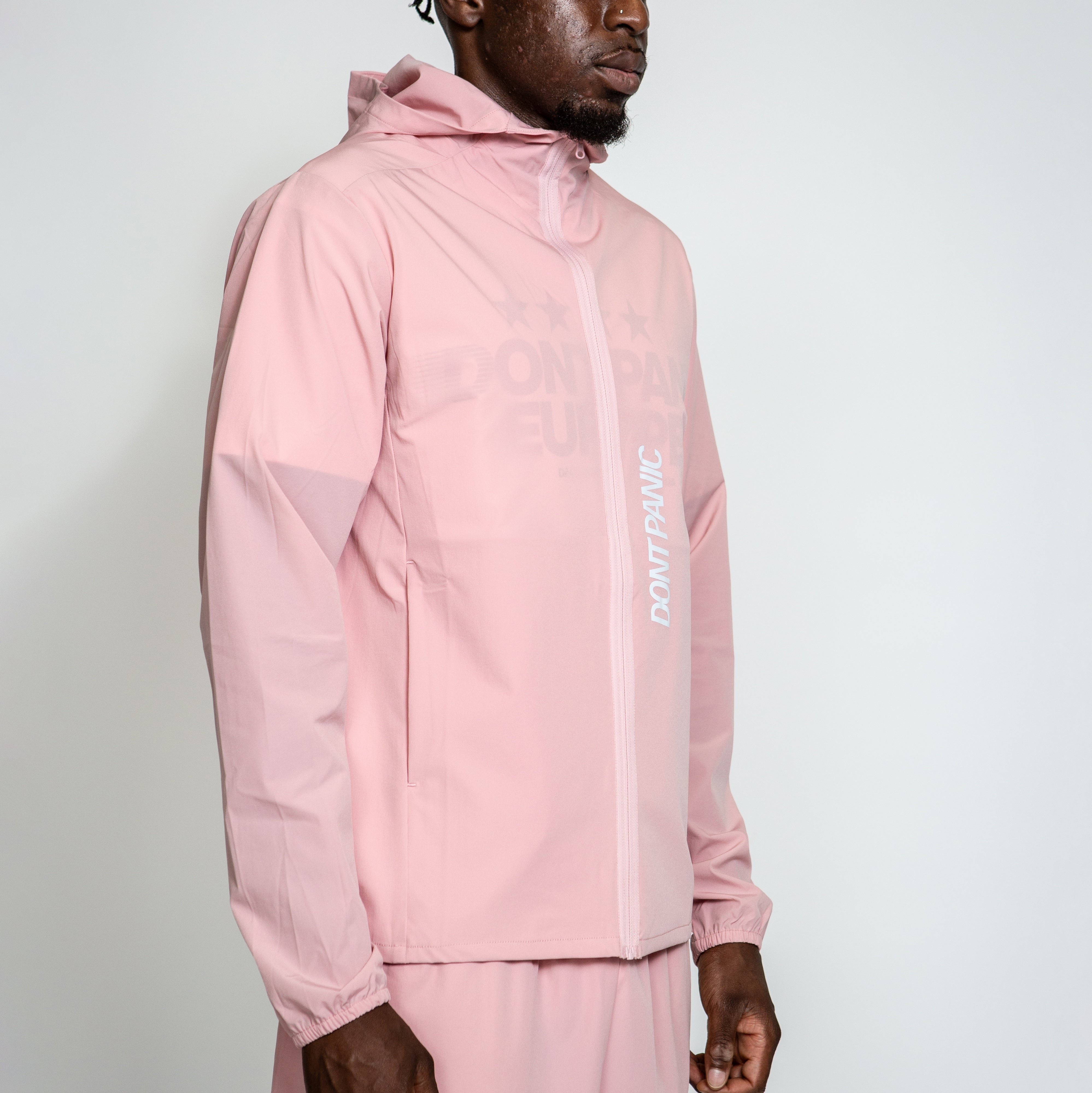 DONT PANIC SPORTS JACKET PINK