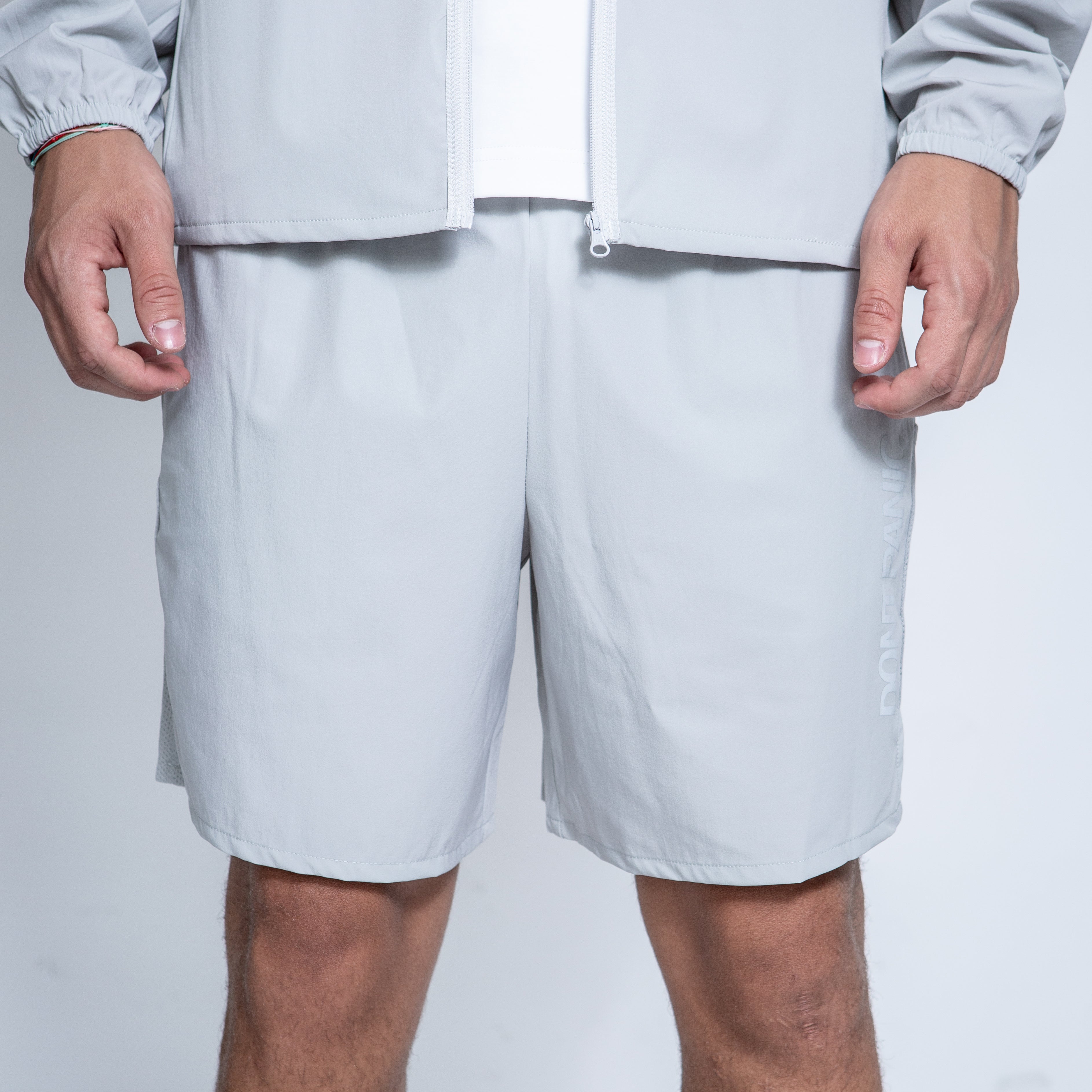 DONT PANIC SPORTS SHORTS GREY