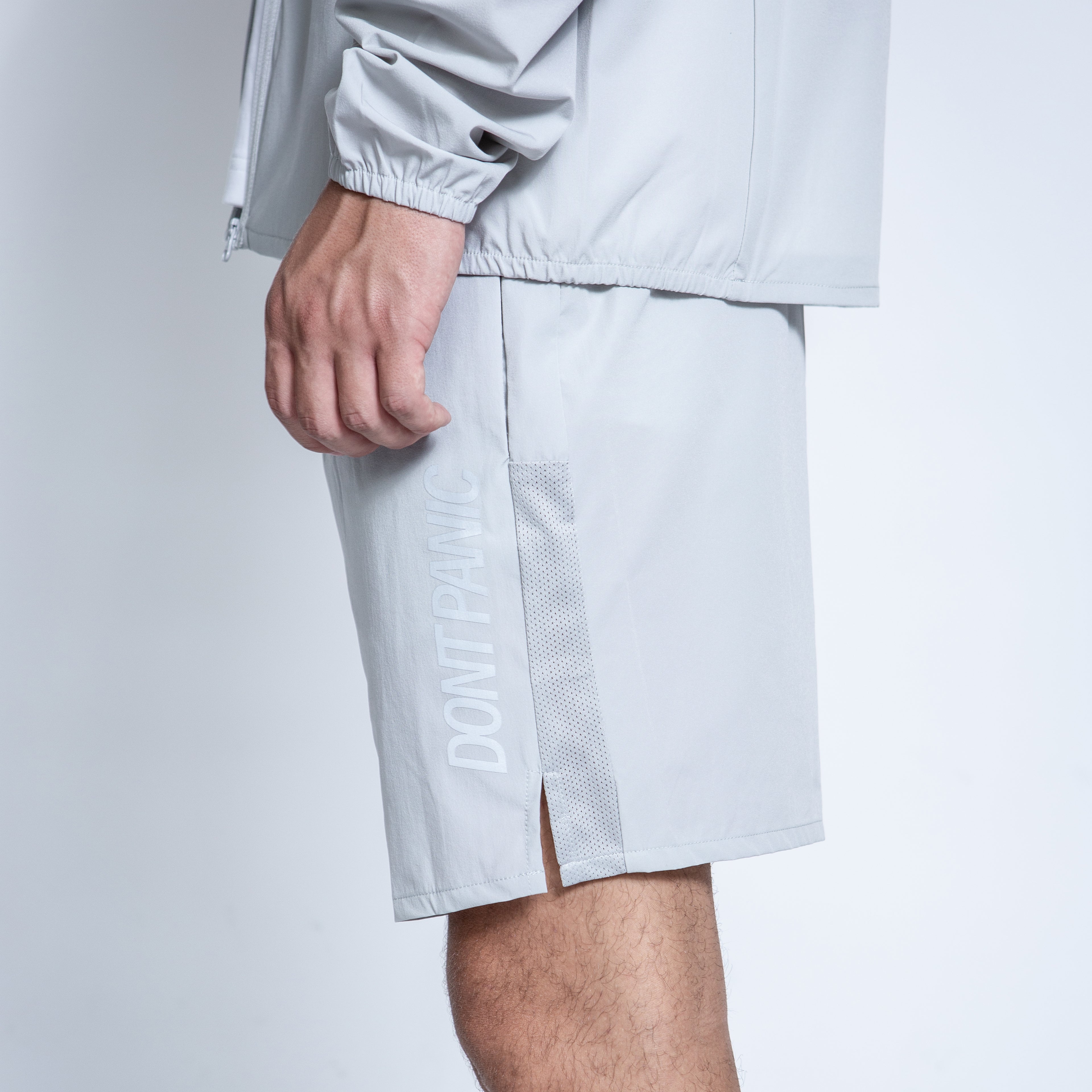 DONT PANIC SPORTS SHORTS GREY