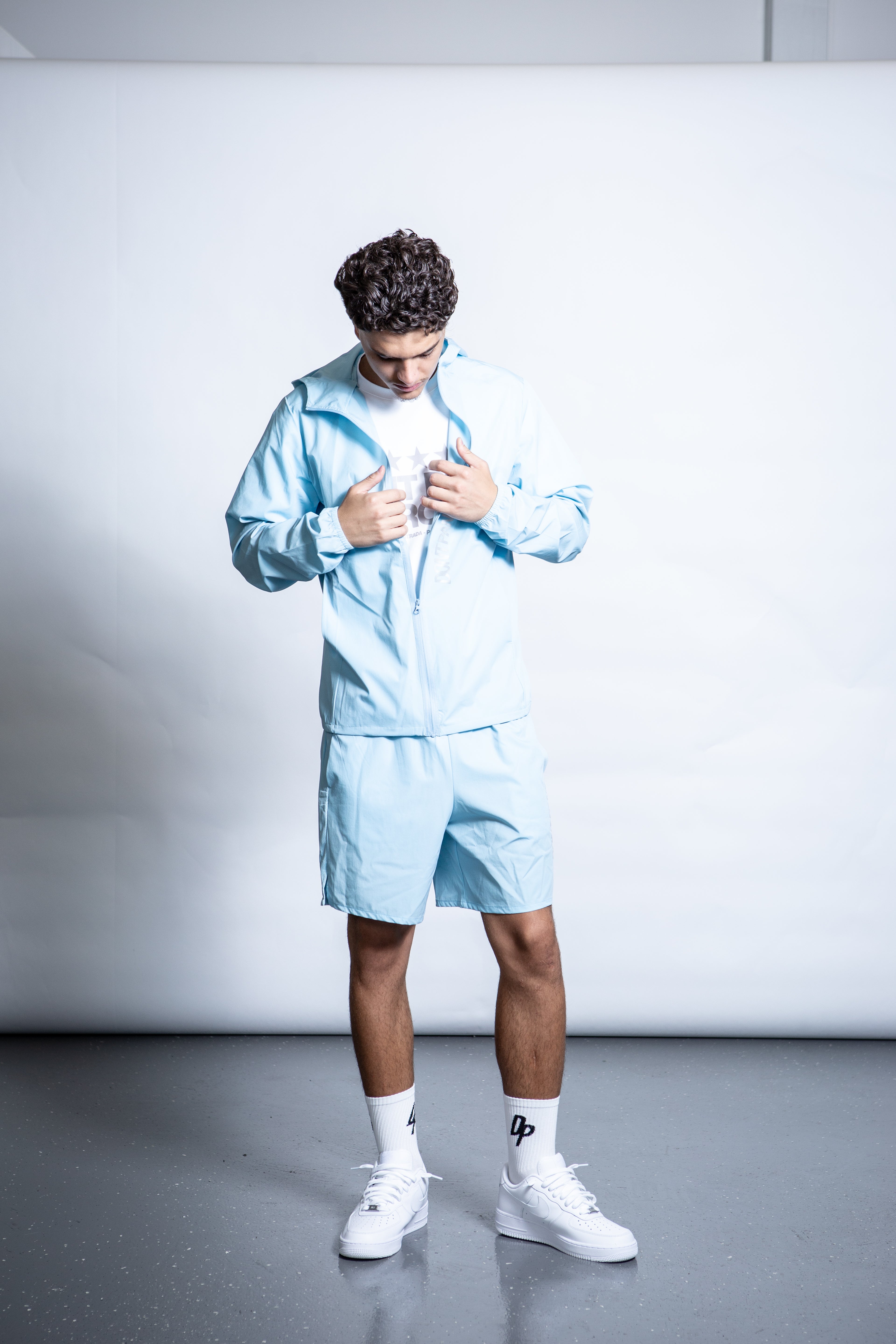 DONT PANIC SPORTS JACKET BLUE